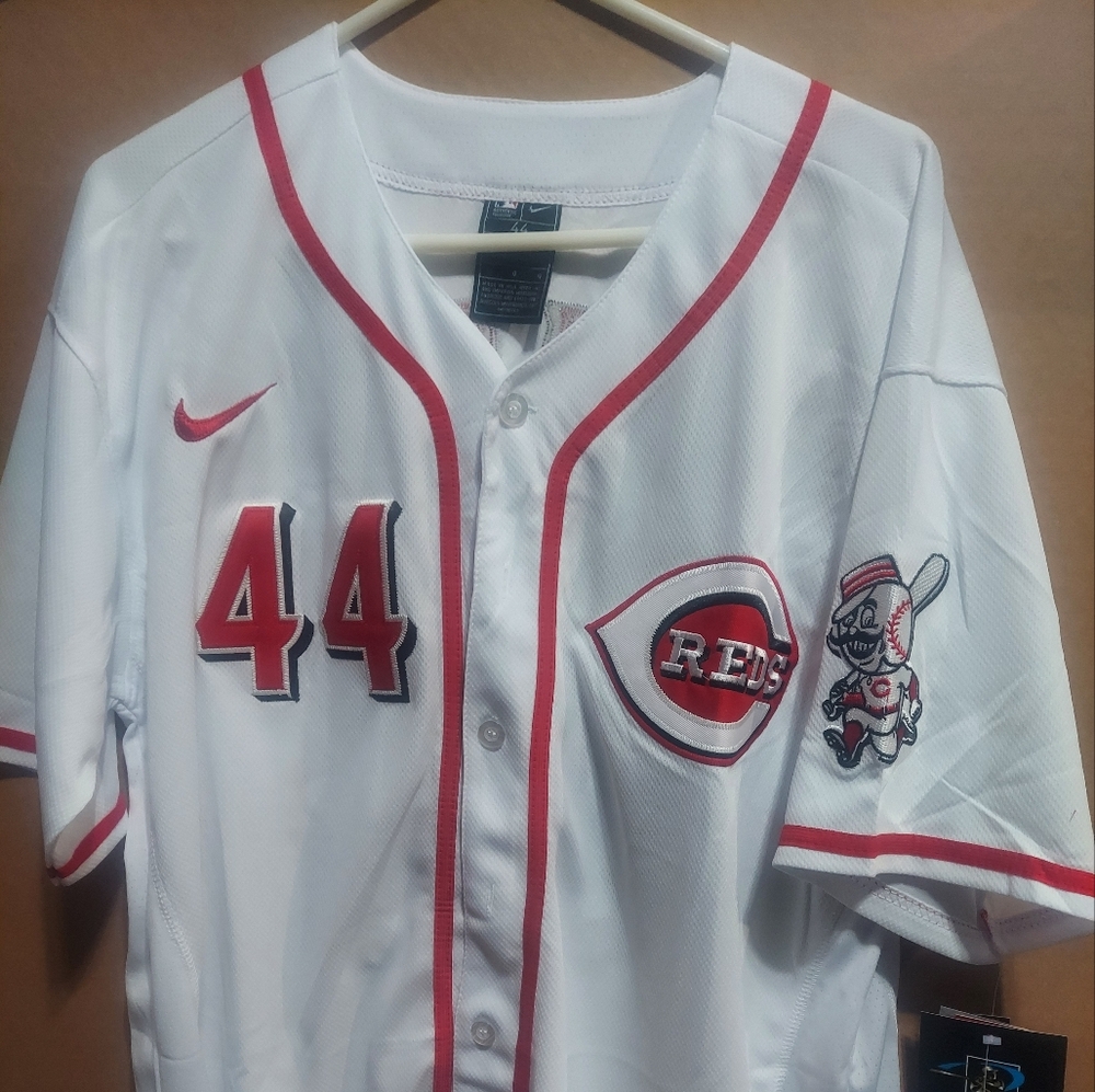 Elly De La Cruz Cincinnati Reds #44 White Stitched Jersey. NWT